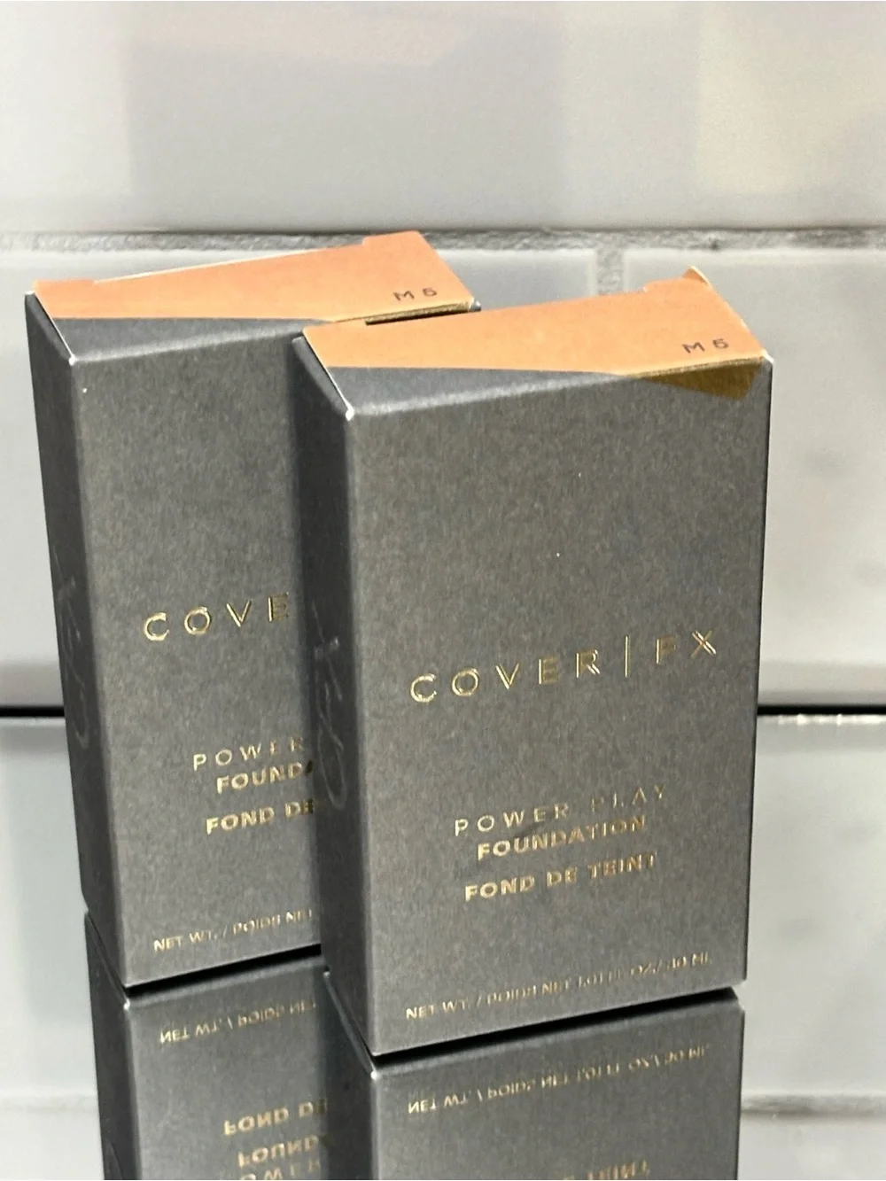 Cover FX Power Play Foundation M5 Medium-to-Tan Olive-Golden